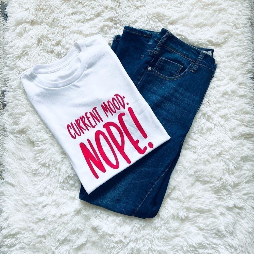 Current Mood Canvas T-shirts